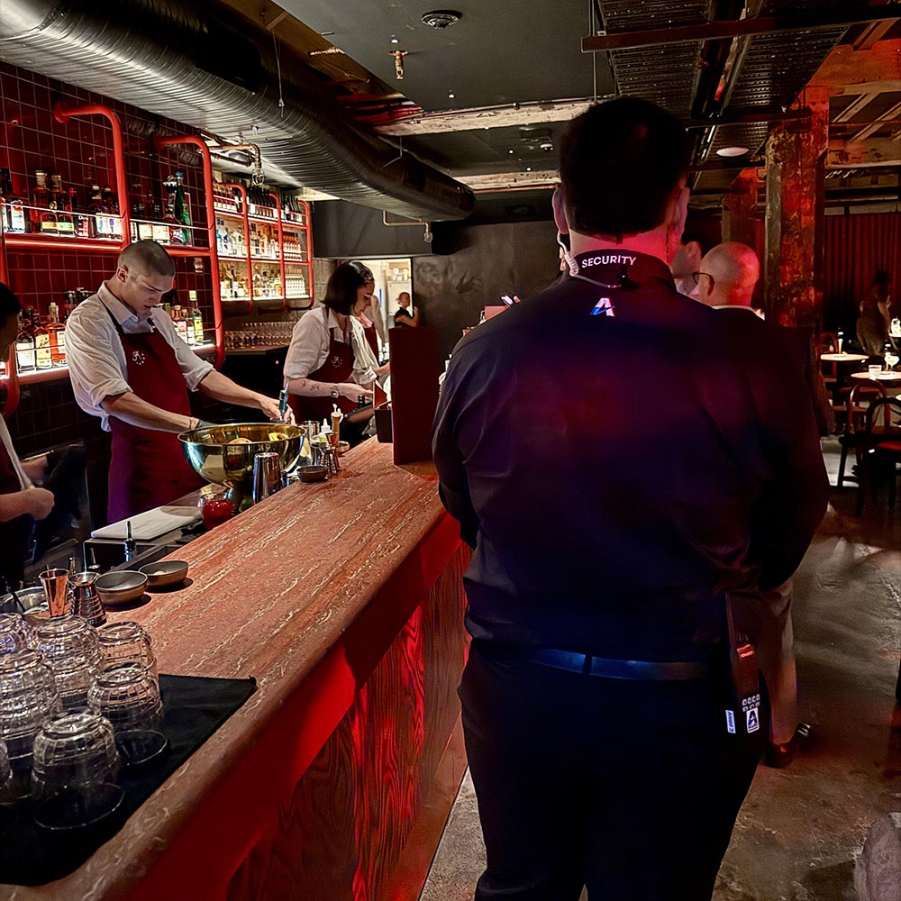 Allied security at bar