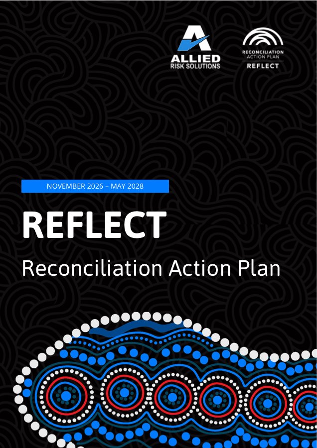 Cover of the Allied Group Reflect Reconciliation Action Plan, November 2026 to May 2028